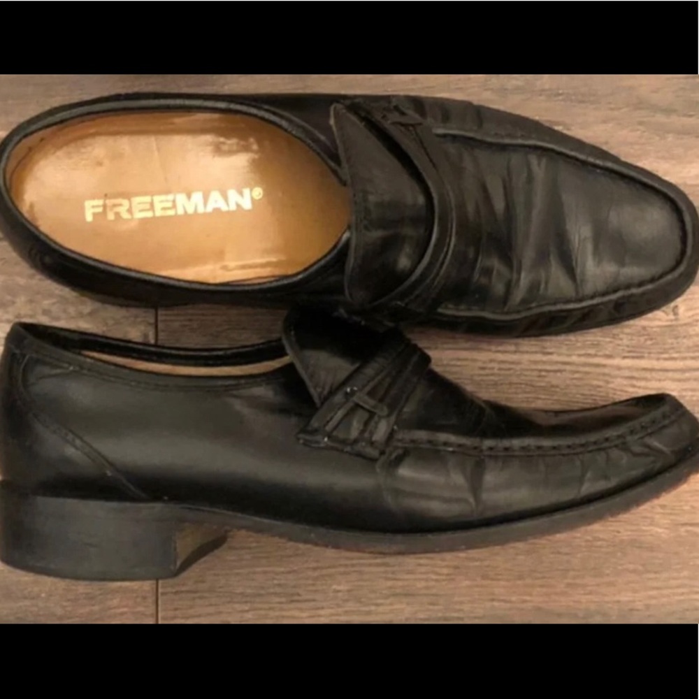Freeman’s dress shoes